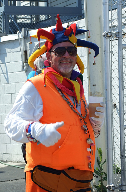 Court Jester at the Coney Island Mermaid Parade, June 2008