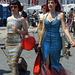 Glamorous Mermaids at the Coney Island Mermaid Parade, June 2008