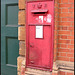 post box at Longwall Garage