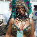 Mermaid in Green at the Coney Island Mermaid Parade, June 2008