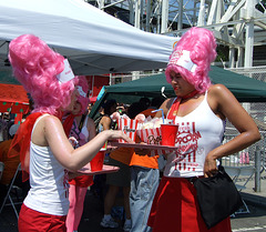 "Popcorn Shrimp" at the Coney Island Mermaid Parade, June 2008