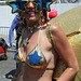 Gold Starfish at the Coney Island Mermaid Parade, June 2008