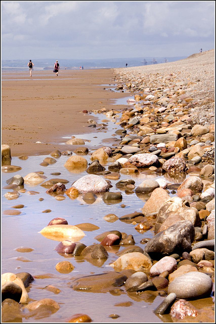 Sand and stones