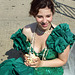 Bridesmaid at the Coney Island Mermaid Parade, June 2008