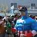 Superhero King Neptune at the Coney Island Mermaid Parade, June 2008