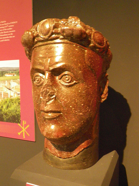 Belgrade, musée national : buste de Galère.