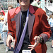 Elvis Impersonator at the Coney Island Mermaid Parade, June 2008