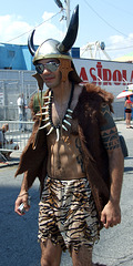 A Barbarian at the Coney Island Mermaid Parade, June 2008