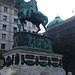 Belgrade, Stari Grad : statue équestre de Mihailo Obrenovic