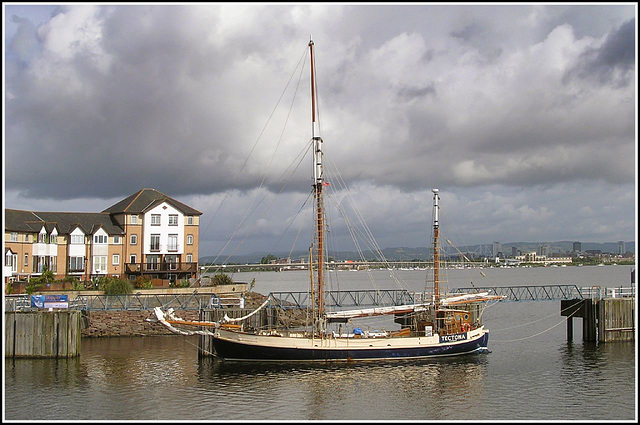 Marina visitor