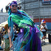 A Guy on Stilts at the Coney Island Mermaid Parade, June 2008