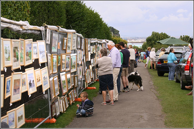 Clifftop artists