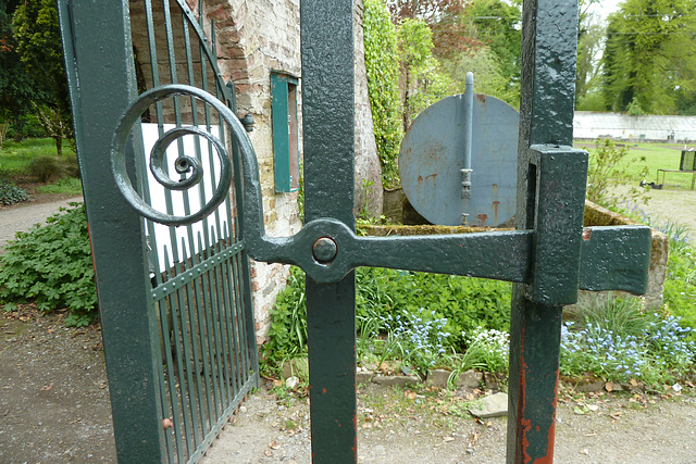 Russborough House 2013 – Wrought iron latch