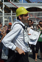 Developer at the Coney Island Mermaid Parade, June 2008