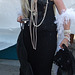 A Girl in a Black Dress at the Coney Island Mermaid Parade, June 2008