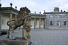 Russborough House 2013 – Guarding lion with new legs