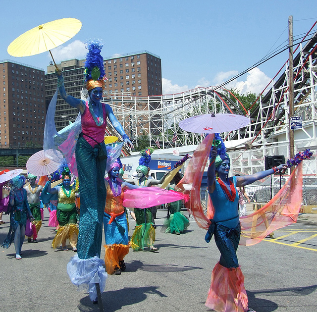 The Coney Island Mermaid Parade, June 2008