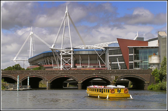 Arrival at Taffs Mead