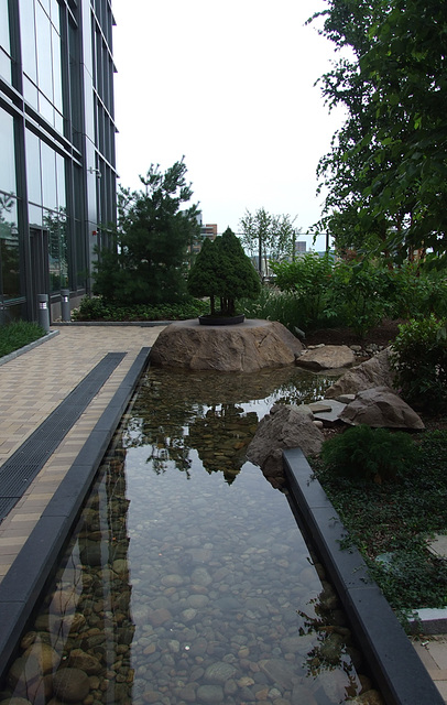 The Healing Garden in Yale University Hospital in New Haven, August 2010