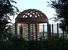 The Healing Garden in Yale University Hospital in New Haven, August 2010