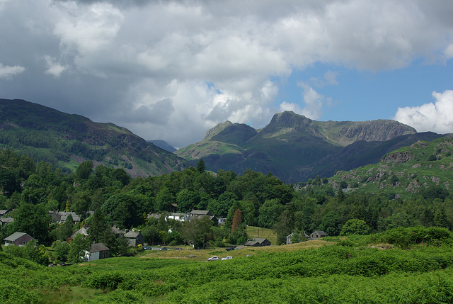 Elterwater Common view