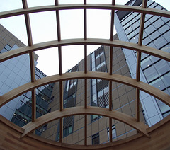 The Healing Garden in Yale University Hospital in New Haven, August 2010