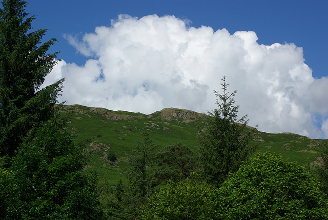 Ridge above Elterwater village