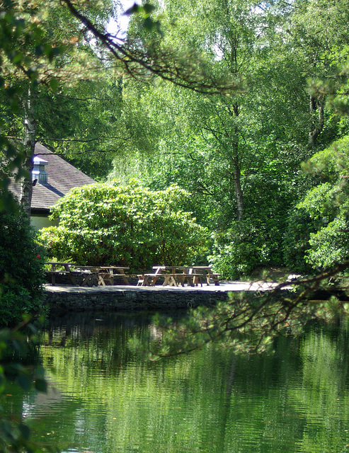 Across the tarn