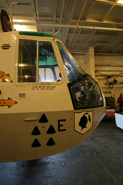 USS Hornet - Helicopter used for Apollo recoveries (2808)