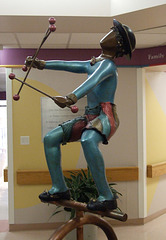 Circus Performer Sculpture in the Pediatric Unit of Yale New Haven Hospital, August 2010