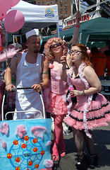 "Cotton Candy" at the Coney Island Mermaid Parade, June 2008