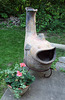 The "Flaming Fish" in Donna & Jon's Backyard on Father's Day, June 2007
