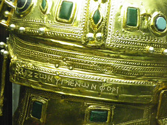 Casque de Bersakovo 1, arrière
