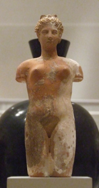 Terracotta Limbless "Doll" in the Metropolitan Museum of Art, February 2010