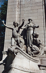 The Maine Monument in Central Park, Oct. 2006