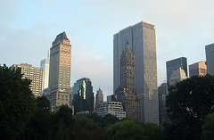 View from the Wollman Rink in Central Park, Oct. 2007