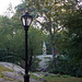 Lamppost and the Dairy in the Distance in Central Park, Oct. 2007