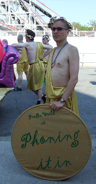 "Poodle World" at the Coney Island Mermaid Parade, June 2008