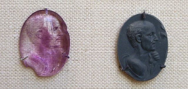 Amethyst Intaglio Portrait of a Man in the Metropolitan Museum of Art, February 2010