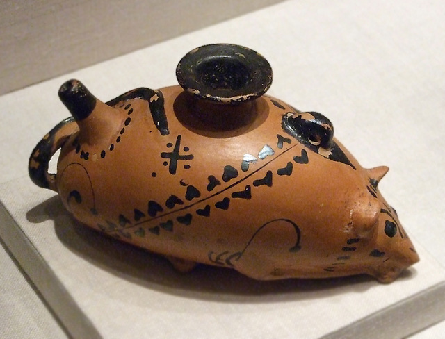 Terracotta Vase in the Form of a Mouse in the Metropolitan Museum of Art, March 2010