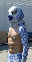 A Sea Monster at the Coney Island Mermaid Parade, June 2008