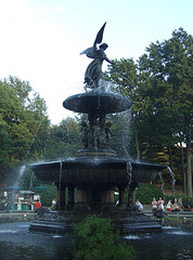 Bethesda Fountain in Central Park, Oct. 2007