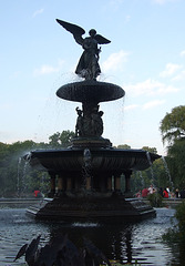 Bethesda Fountain in Central Park, Oct. 2007