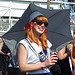 "Miss Fulton" at the Coney Island Mermaid Parade, June 2008