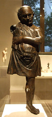 Bronze Statuette of an Artisan with Silver Eyes in the Metropolitan Museum of Art, Sept. 2007