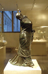 Bronze Veiled Hellenistic Dancer in the Metropolitan Museum of Art, July 2007