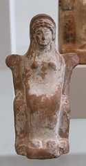 Terracotta Statuette of a Seated Woman in the Metropolitan Museum of Art, June 2010