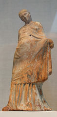 Terracotta Statuette of a Veiled Dancer in the Metropolitan Museum of Art, September 2009