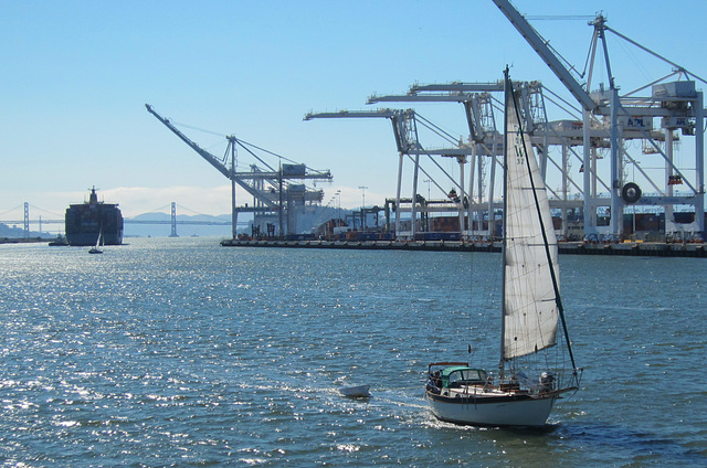 Blue and Gold Oakland-Alameda ferry (3095)