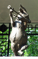 Goat on the Delacorte Clock in Central Park, May 2011